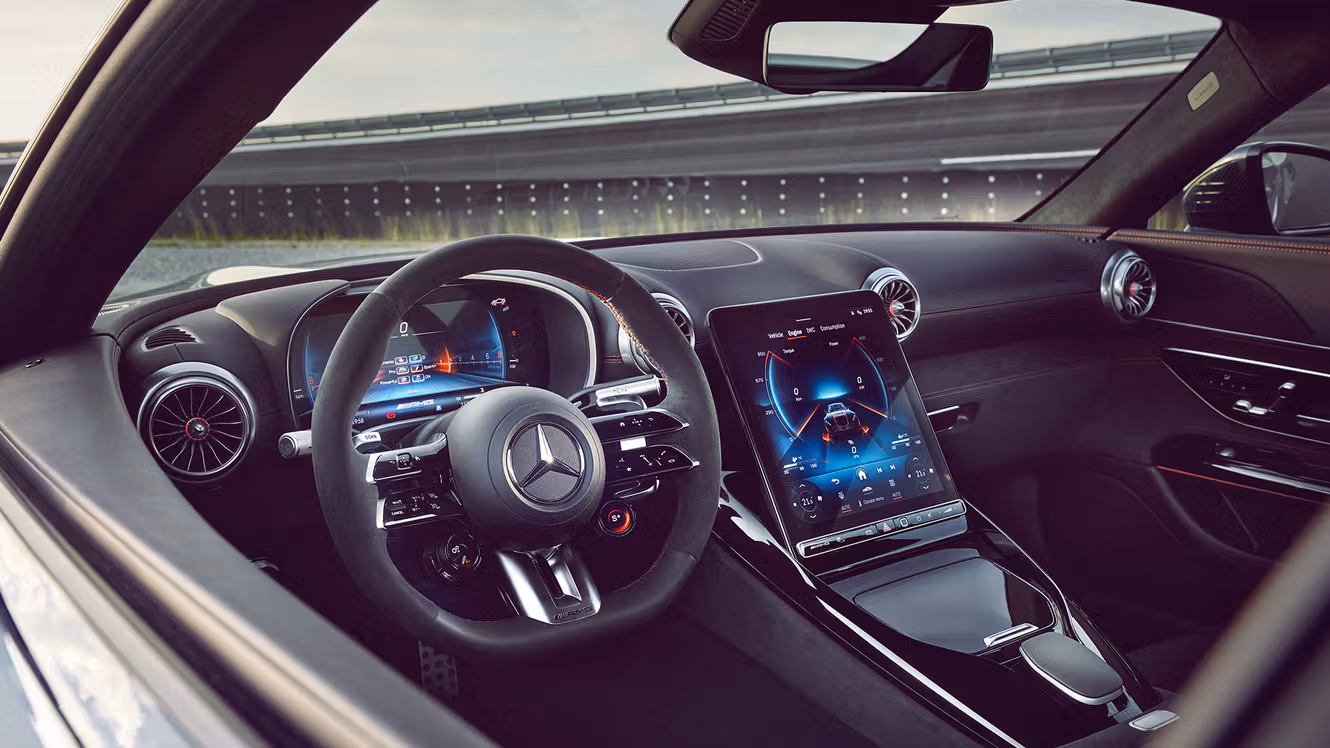 Innenraumaufnahme Mercedes-AMG GT 63 Pro