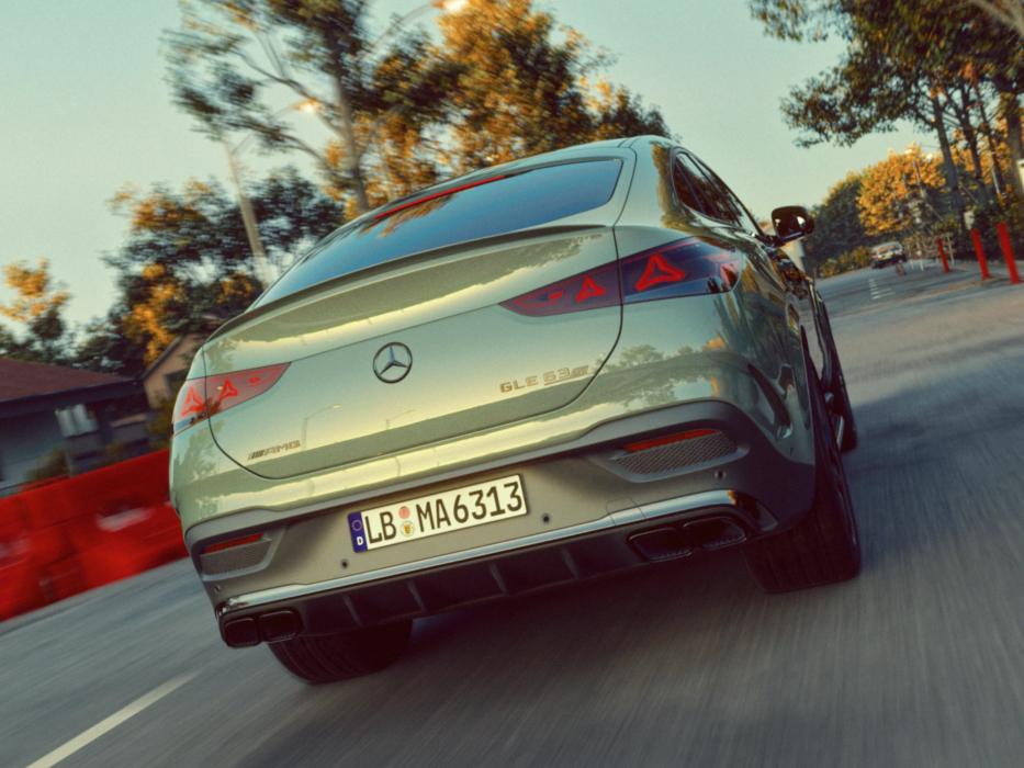 Das neue Coupé von hinten