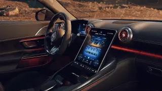 MBUX Multimediasystem des neuen Mercedes-AMG GT Coupé GT 55.