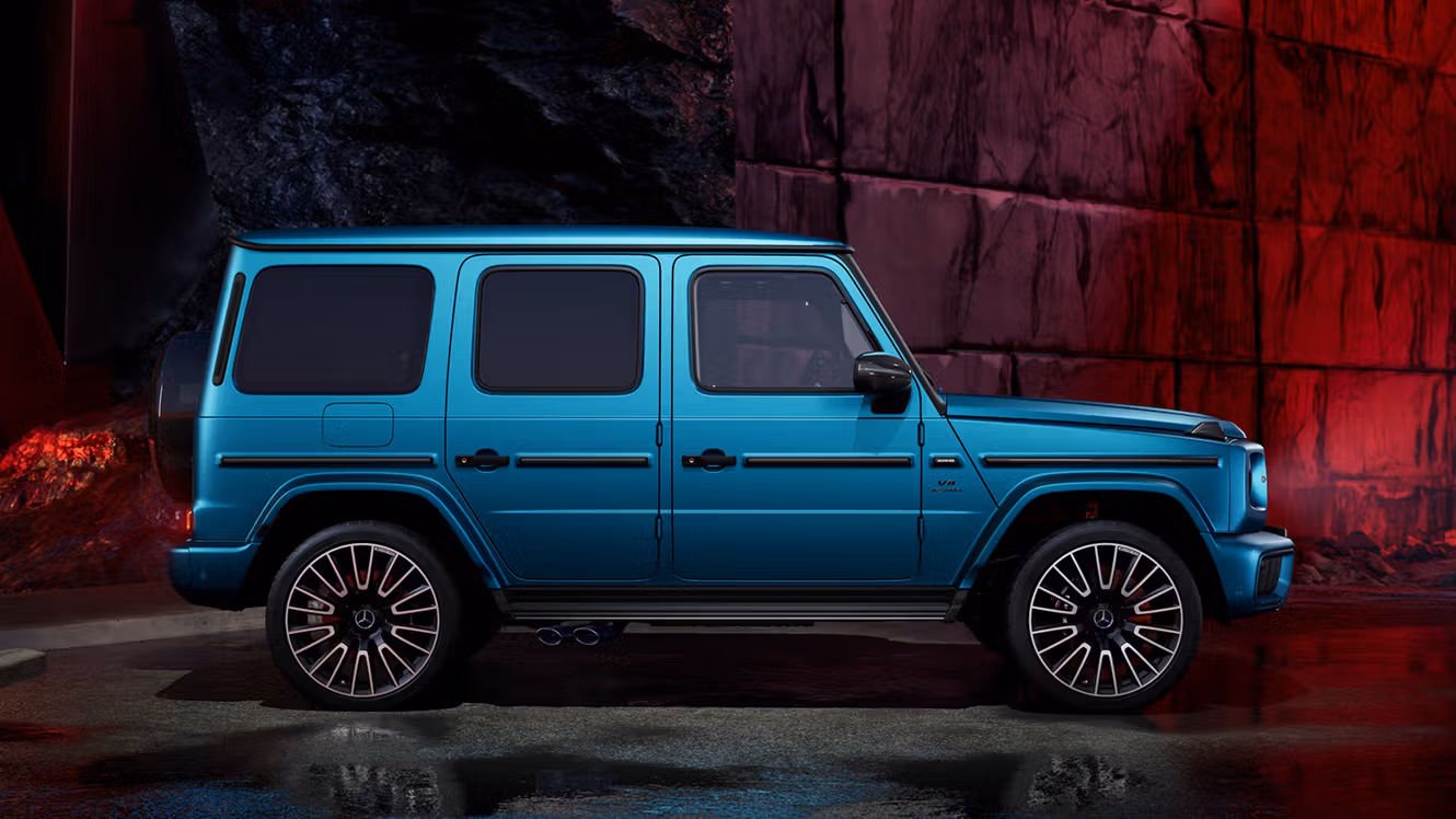 Side view of the Mercedes-AMG G 63.