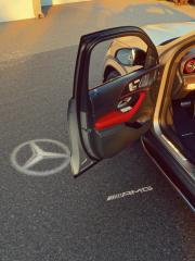 The door of the Mercedes-AMG GLE 63 S
