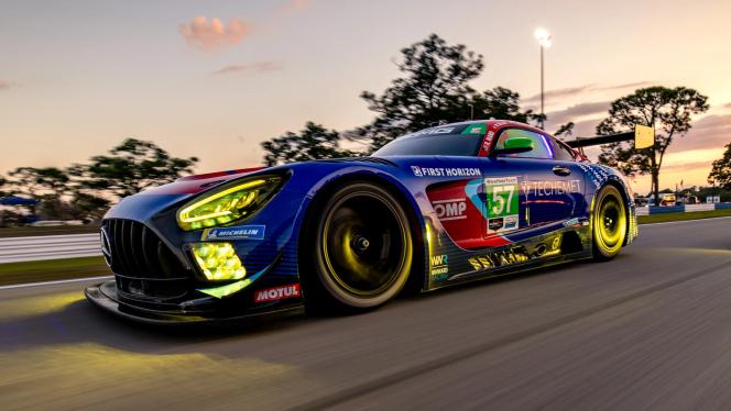 Mercedes-AMG GT in IMSA WeatherTech Sports car champiosnhip