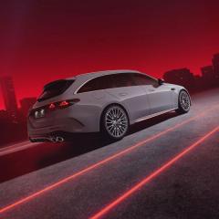 Mercedes-AMG E 53 T-Modell Seitenansicht.