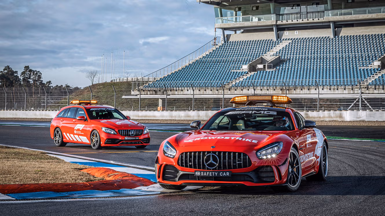 Safety Cars on the racetrack