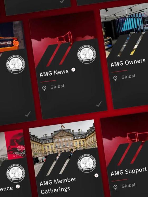Mauerwerksplatte mit Beispielen für AMG-Gruppen