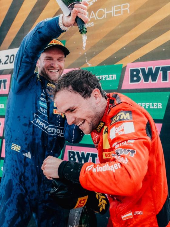 image of DTM race winners