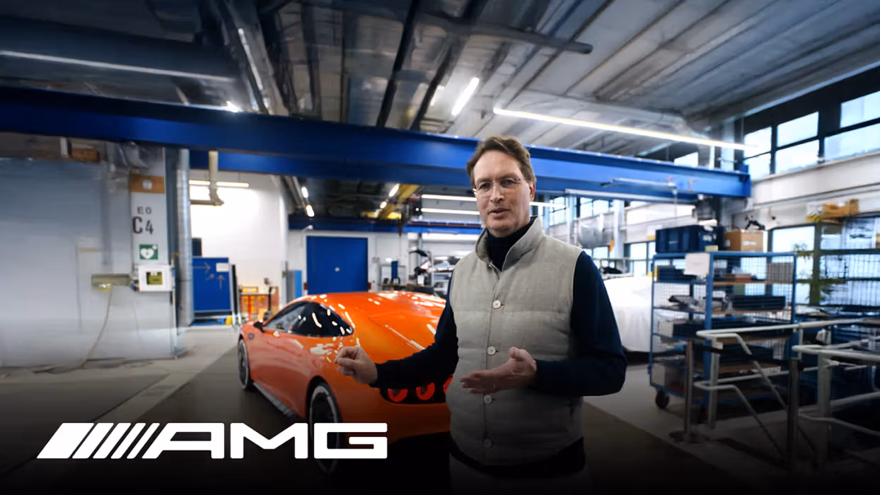 AMG Concept XX in the garage